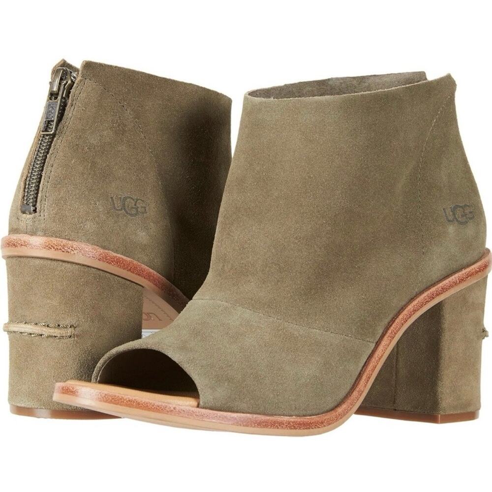 Ugg Ginger Open Toe Bootie Size 8.5 Like New - image 1